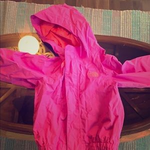 Toddler girl rain jacket